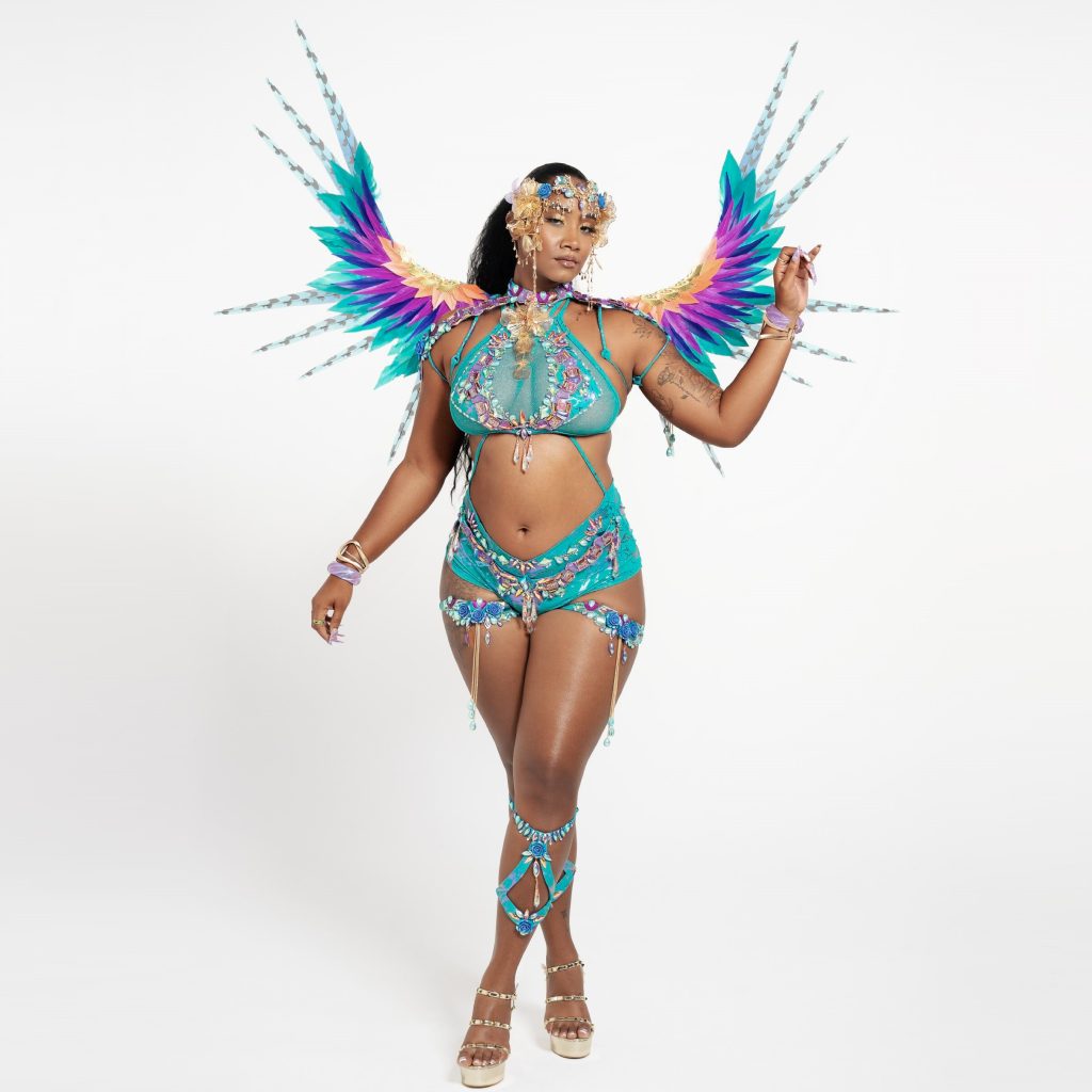 Jab n Riddim 2 - backline-wings-halter-Fevershorts-Fevermas